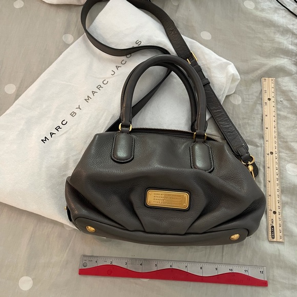 Grey Leather Marc by Marc Jacobs Handbag - Picture 4 of 9